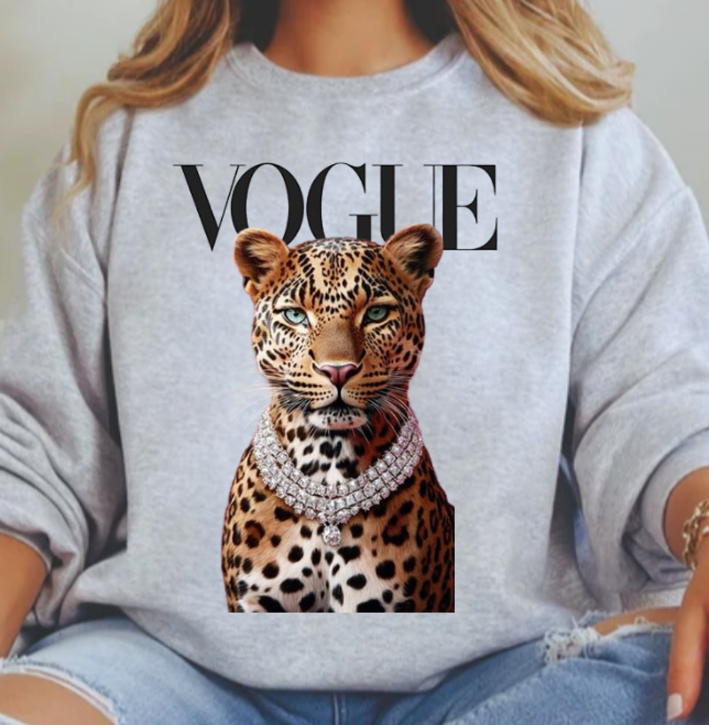 Boujee Leopard Sweatshirt